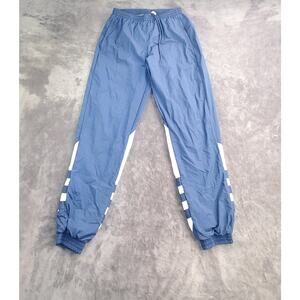 Adidas Originals Sz L Adicolor Shattered Trefoil Track Pants Mens Blue C21-51